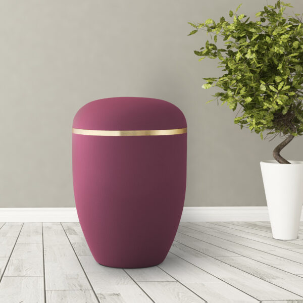 Urn Xenon burgundy