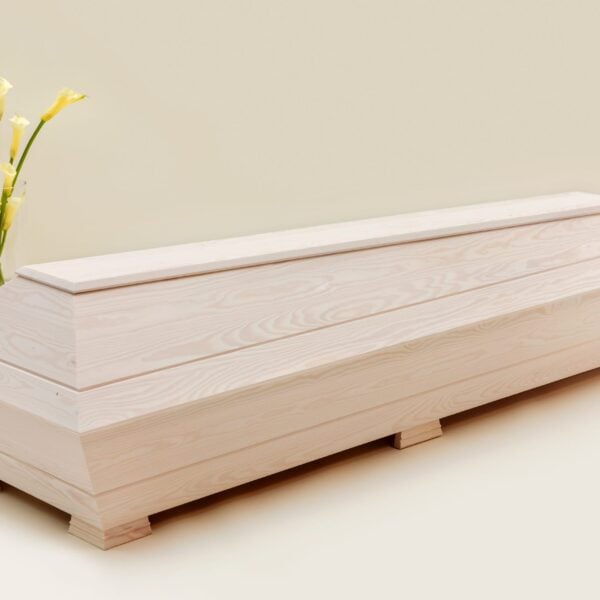 Eco coffin white