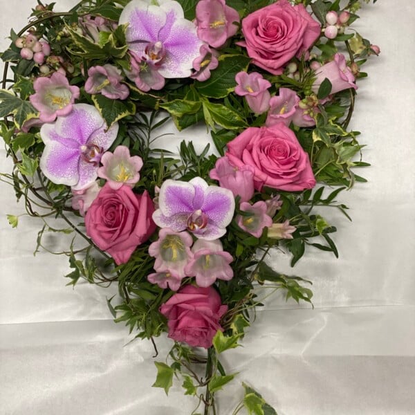 Funeral arrangement Open heart