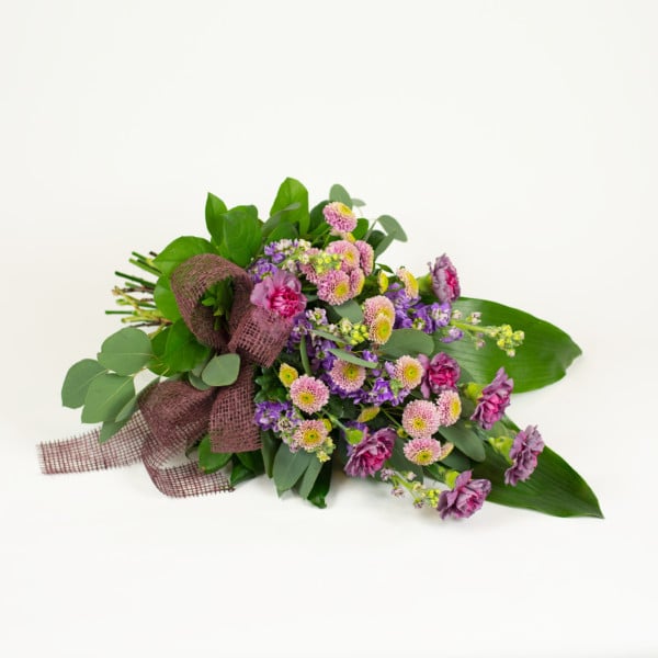 Funeral bouquet Shade of purple
