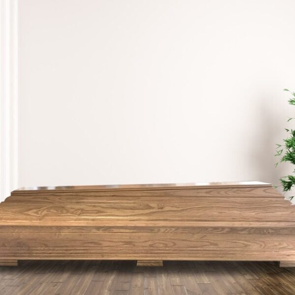 Oak coffin