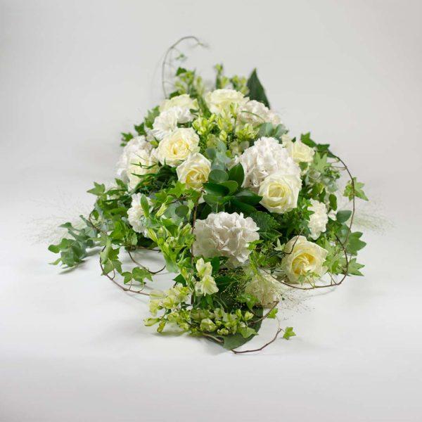 Coffin tribute Hortensia